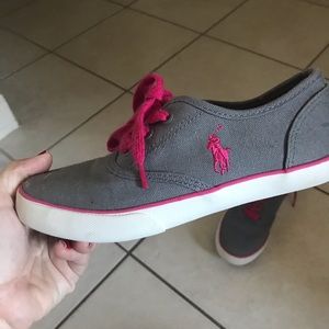 Girls polo shoes size 1